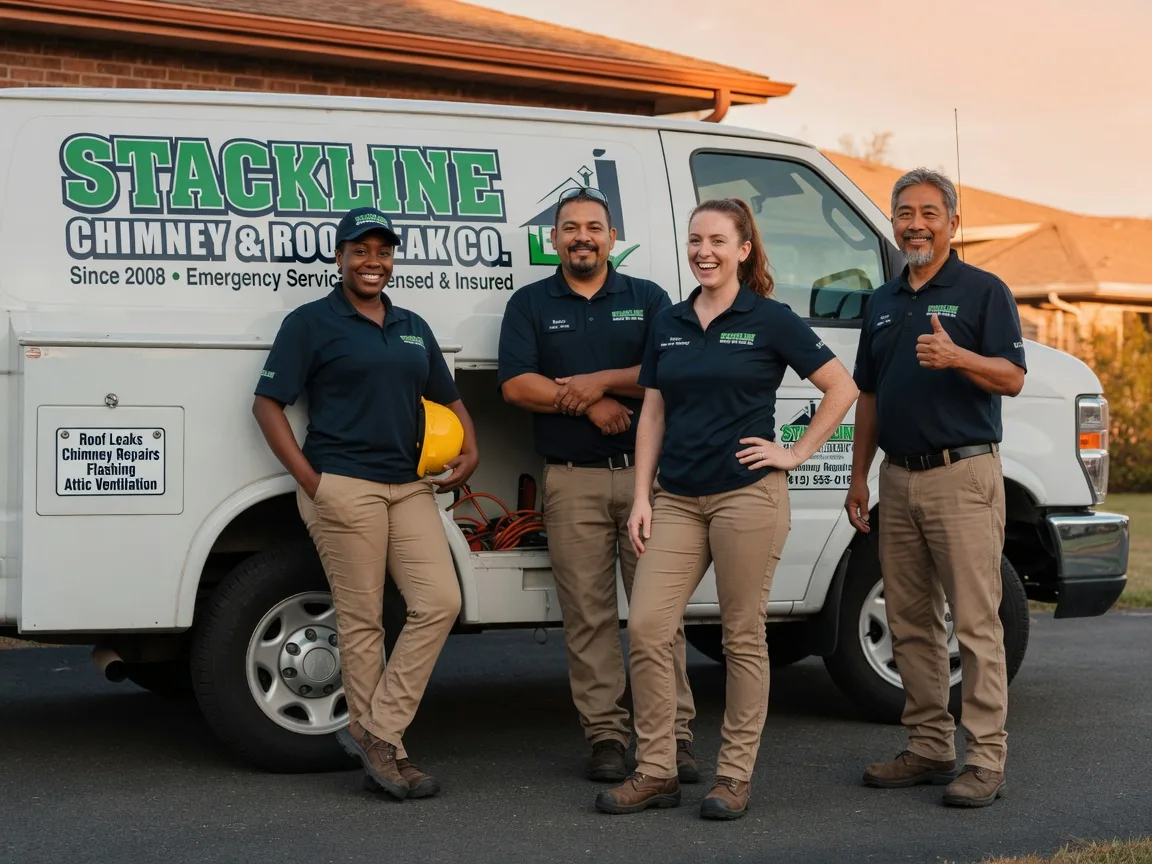 Chimney flashing repair company in Ramsay, MI